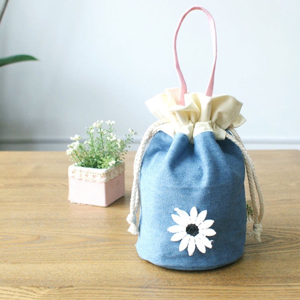 NWT DENIM POUCH - Picture 2 of 4